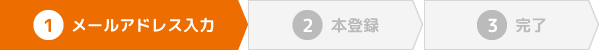1.メールアドレス入力